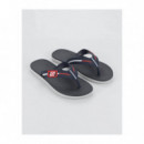 CARTAGO Chanclas Azules C 12268-BC895