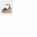 GUESS Cuña Marrón Fljtee FAL04-BEIGE Brown