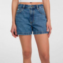 Vaqueros Cortos Modelo Mom  GUESS