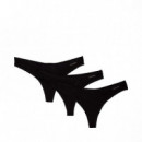 Pack de 3 Tangas - Ideal Cotton  CALVIN KLEIN