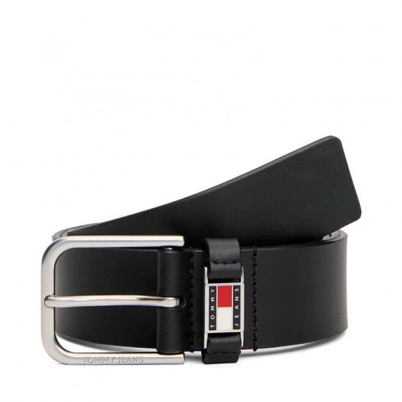 Cinturón de Piel con Logo en bajo Relieve  TOMMY HILFIGER