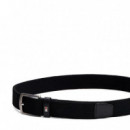 Cinturón Texturizado con Hebilla Cuadrada  TOMMY HILFIGER