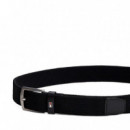 Cinturón Texturizado con Hebilla Cuadrada  TOMMY HILFIGER