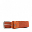 Cinturón Texturizado con Hebilla Cuadrada  TOMMY HILFIGER