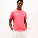 Camiseta de Cuello Redondo con Logo  TOMMY HILFIGER