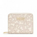 Monedero Kaos Mini Lines Beige TOUS