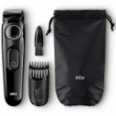 BRAUN BT3000 Recortadora para Barba y Pelo con 20 Ajustes