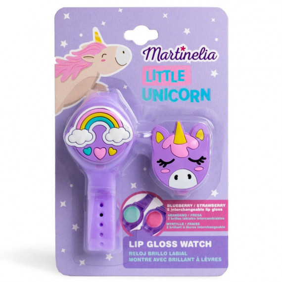 MARTINELIA LITTLE UNICORN LIP GLOSS WATCH