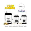 HIVITAL Pack Omega 3+ Acido Hialuronico + Biotina