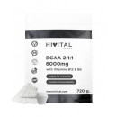 Hv- Bcaa 2:1:1:  6000 Mg | 720 Gramos de Polvo Vegano  HIVITAL