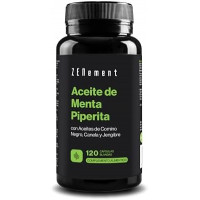 Zn-aceite de Menta Piperina con Aceites de Comino Negro, Canela y Jengibre - 120 Caps  ZENEMENT