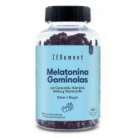 Zn- Gummies Melatonina, con Camomila, Valeriana, Melisa y Vitamina B6 - 90  ZENEMENT