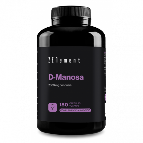 Zn- D-manosa 2000 Mg por Dosis- 180 Cápsulas  ZENEMENT