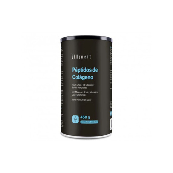 Zn- Péptidos de Colágeno 100% Grass Fed, Colágeno Bovino Hidrolizado - 450G  ZENEMENT