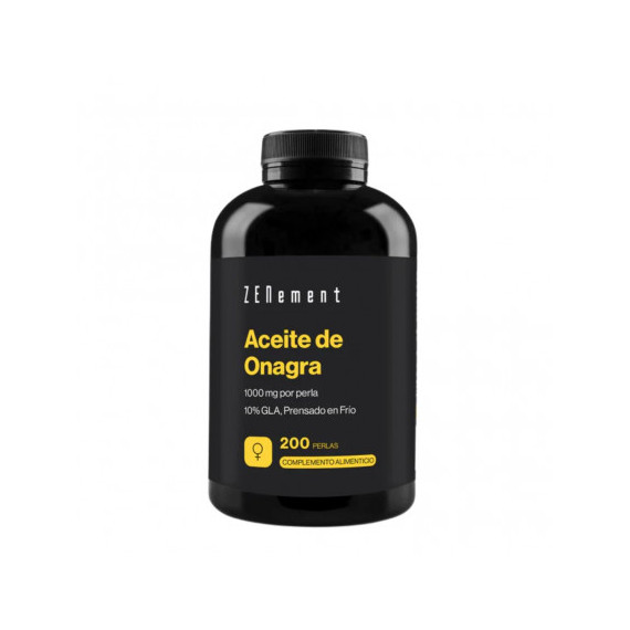 Zn- Aceite de Onagra  1000 Mg  - 200 Softgels  ZENEMENT