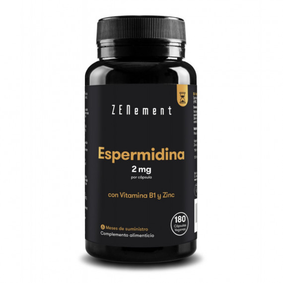 Zn- Espermidina, con Vitamina B1 y Zinc - 180 Cápsulas  ZENEMENT