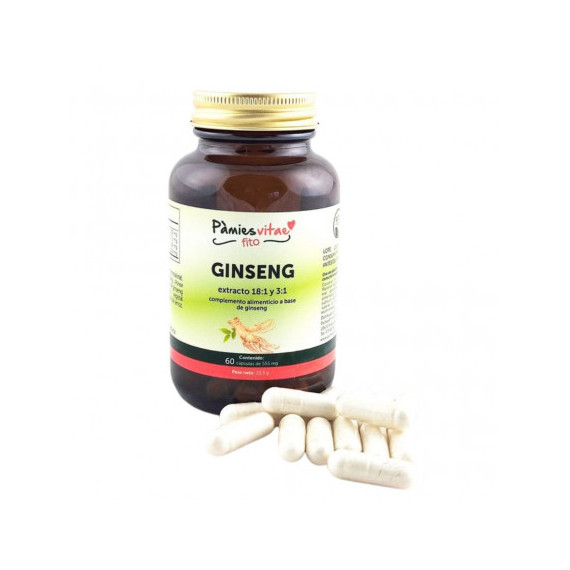 Lab Ginseng Pv 60 Capsulas  PAMIES VITAE