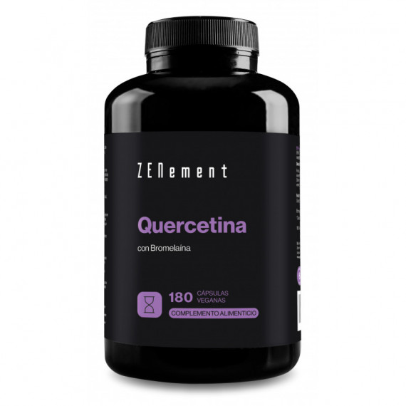 Zn- Quercetina, con Bromelaína - 180 Cápsulas  ZENEMENT