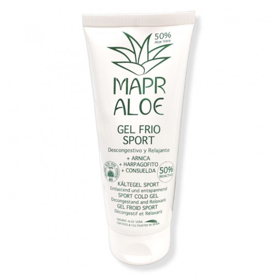 MAPR ALOE Gel Frio Sport Descongestivo y Relajante+ Arnica+harpagofitos+consuelda