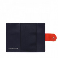 TOMMY HILFIGER Cartera AW0AW14815 Th Travel Passport Holder