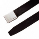 Cinturón de Cuero con Placa  CALVIN KLEIN