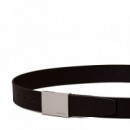 Cinturón de Cuero con Placa  CALVIN KLEIN