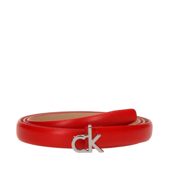 Cinturón Slim de Piel con Logo  CALVIN KLEIN