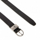 Cinturón Loop con Logo en la Hebilla  CALVIN KLEIN
