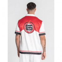 Camisa Gk Smoke Satin Rojo  GIANNIKAVANAGH