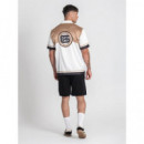 Camisa Gk Smoke Satin Marrón  GIANNIKAVANAGH