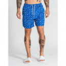 Bañador Gk Mania Azul  GIANNIKAVANAGH