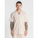 Camisa Gk Natura Beige  GIANNIKAVANAGH