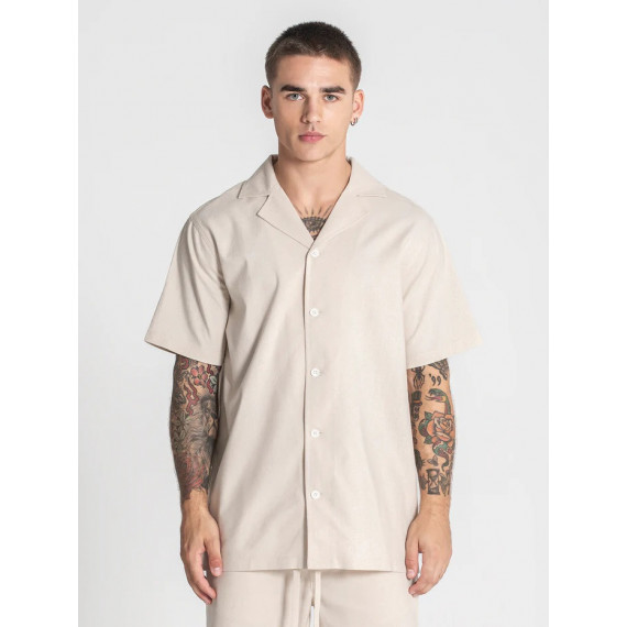 Camisa Gk Natura Beige  GIANNIKAVANAGH