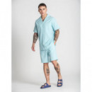 Pantalón Gk Natura Azul Turquesa  GIANNIKAVANAGH