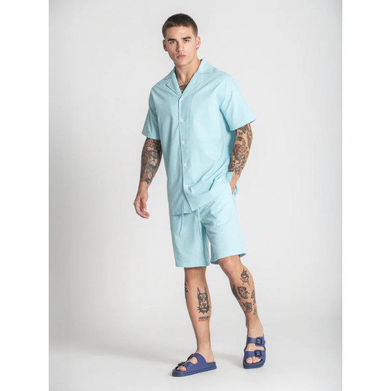 Pantalón Gk Natura Azul Turquesa  GIANNIKAVANAGH