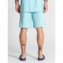 Pantalón Gk Natura Azul Turquesa  GIANNIKAVANAGH