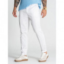Pantalón Gk Vip Chino Blanco  GIANNIKAVANAGH