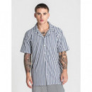 Camisa Gk Nautic Navy-blanco  GIANNIKAVANAGH