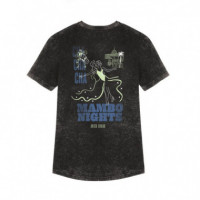 Camiseta ARICA Mambo Nights Negro Vintage