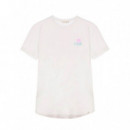 Camiseta ARICA Parrot Blanco