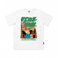 Camiseta THE DUDES Evergreen Blanco