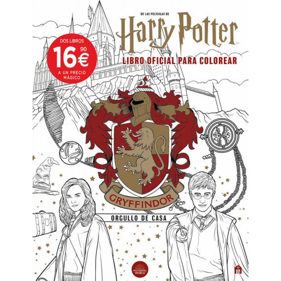 Pack Casas de Hogwarts para Colorear   2024