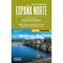 Mapa de Carreteras de Espaãa Norte 1:340.000 - (desplegable   2025