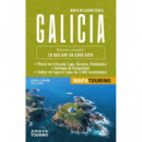 Mapa de Carreteras Galicia (desplegable), Escala 1:340.000   2025