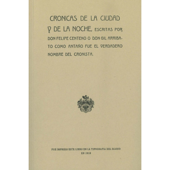 Crónicas de la Ciudad y de la Noche   2025