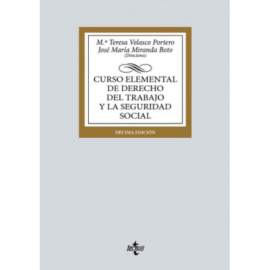 Curso Elemental de Derecho del Trabajo y la Seguridad Social   2024