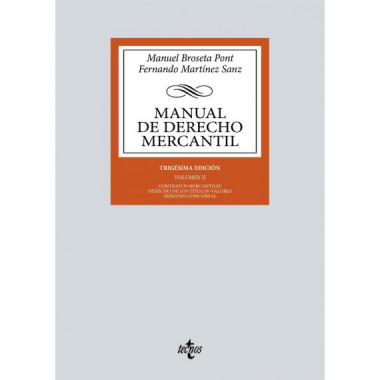 Manual de Derecho Mercantil   2024