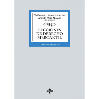 Lecciones de Derecho Mercantil   2024