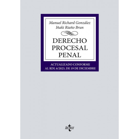 Derecho Procesal Penal   2024