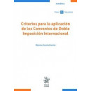 Criterios para la Aplicacion de los Convenios de Doble Impos   2024